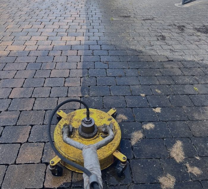 Pressure washing